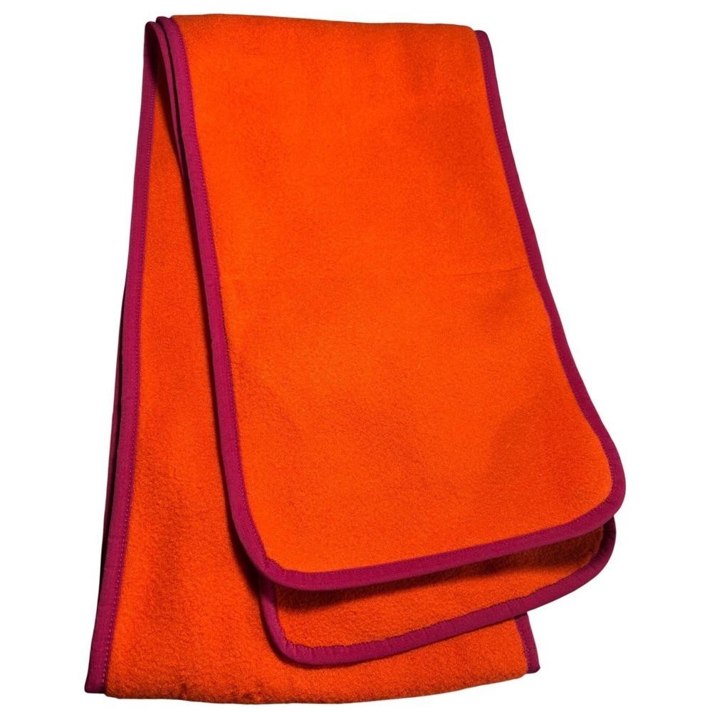 Cotopaxi Fleece Scarf with Zippered Pocket Orange Magenta Pink Gear For Good